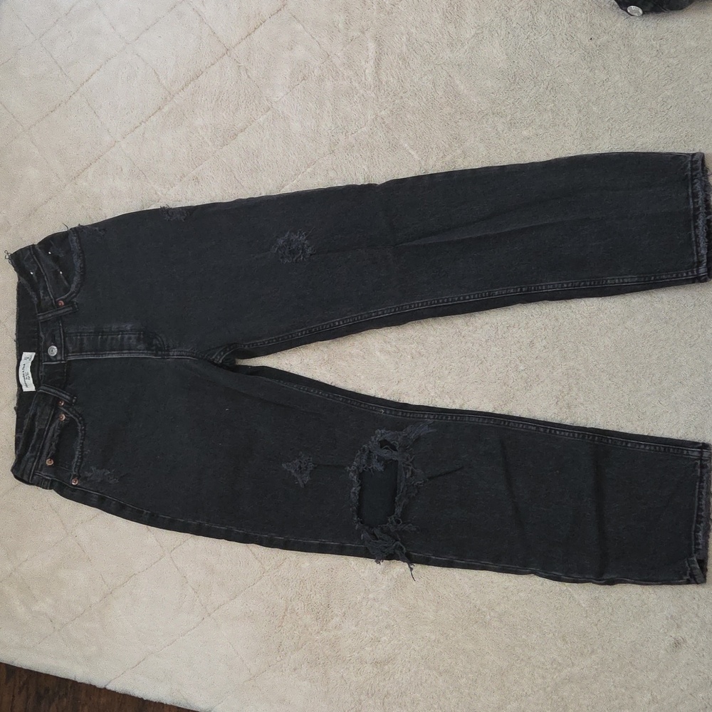 ABERCROMBIE&FITCH DAD JEANS